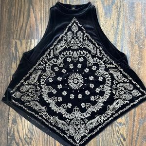 Free People handkerchief Top Size XS